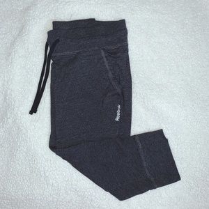 Navy Blue Reebok Capri Joggers